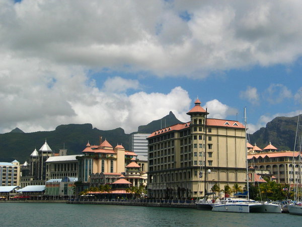 Waterfront in Mauritius