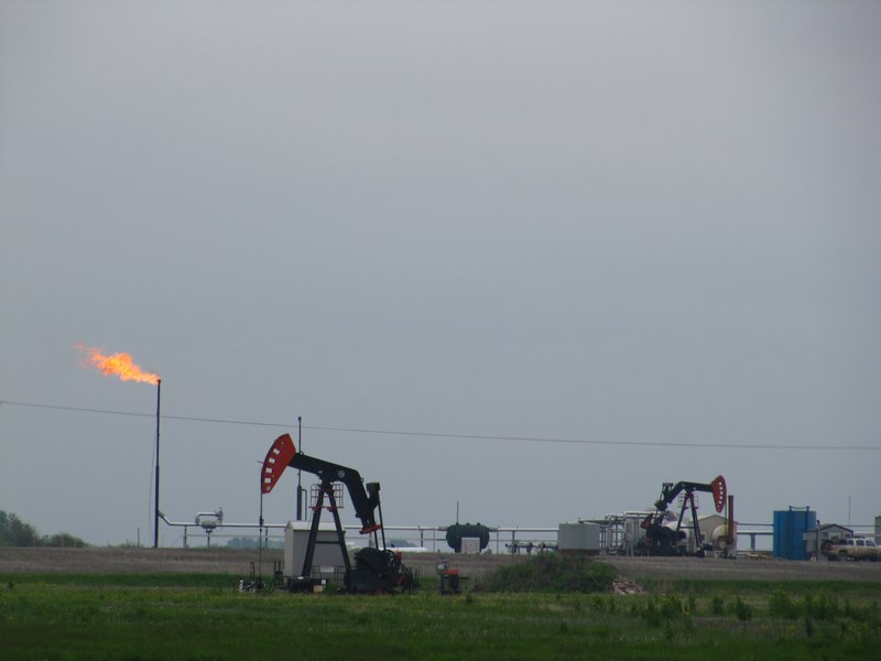 Oil fields in Southern SK