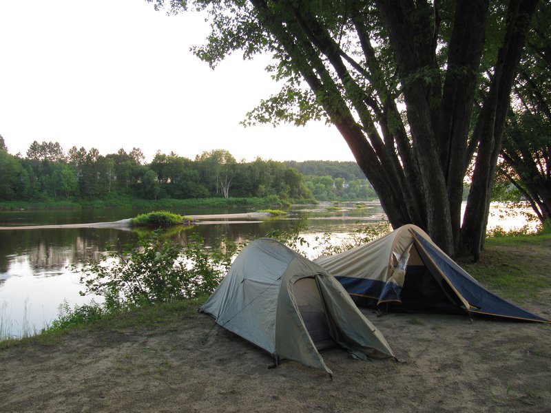 Camped in Labelle, QC