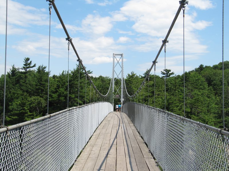 Footbridge outside Quebec City