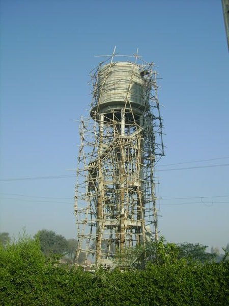 how to build a water tower