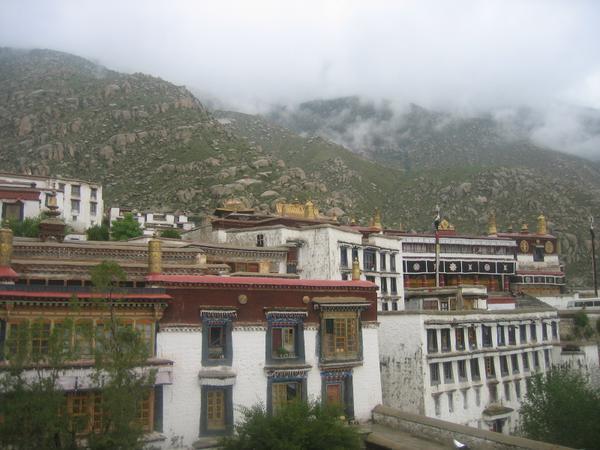 Drepung Monastry, the biggest in Tibet