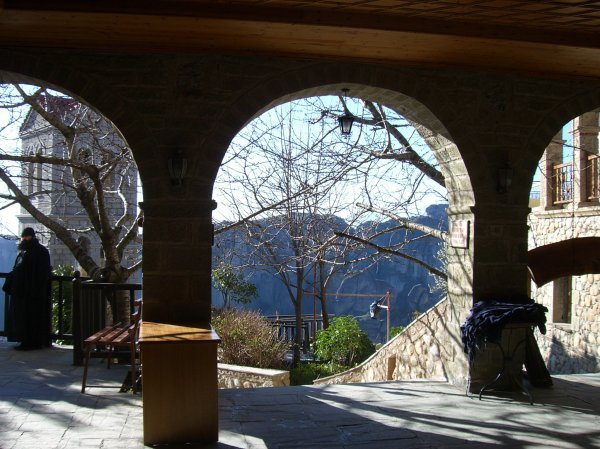 View from the monastery