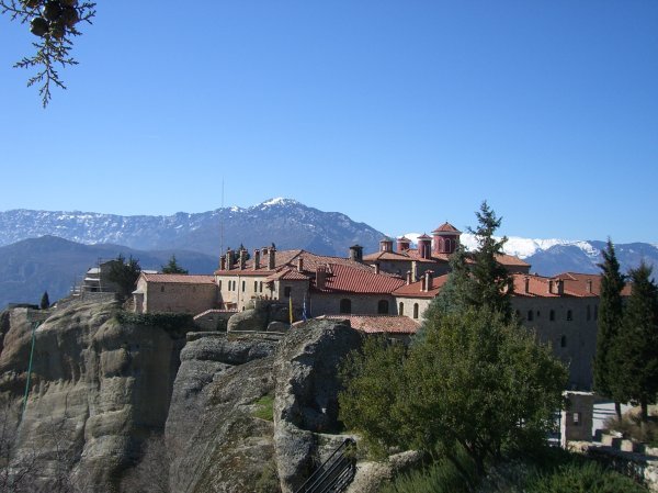 Monastery on the rocks