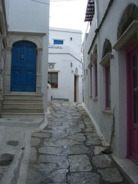 small village in tinos