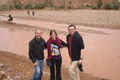 Owen, Bronagh and myself at the Kasbah