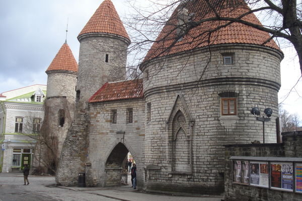 Entrance into Tallinn 