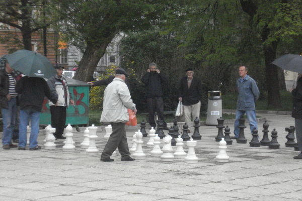 A vary large chess match