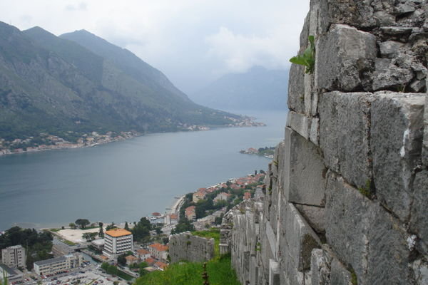 View from the Castle Walls in Kotor