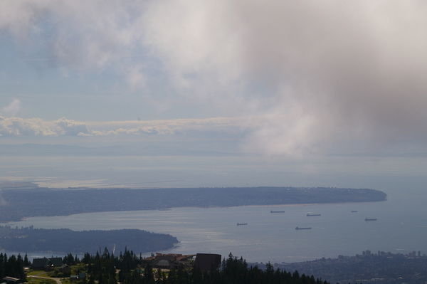 view from Grouse Mountain
