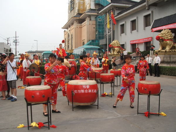 Drum band at Xi'an