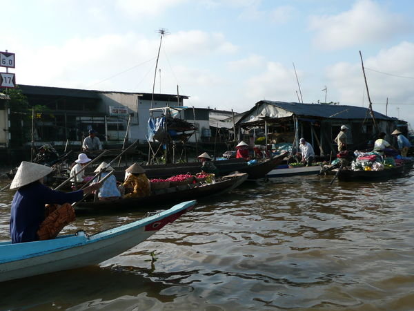 Floating Market - Mekong Delta