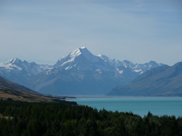 Aoraki Mount Cook from a distance