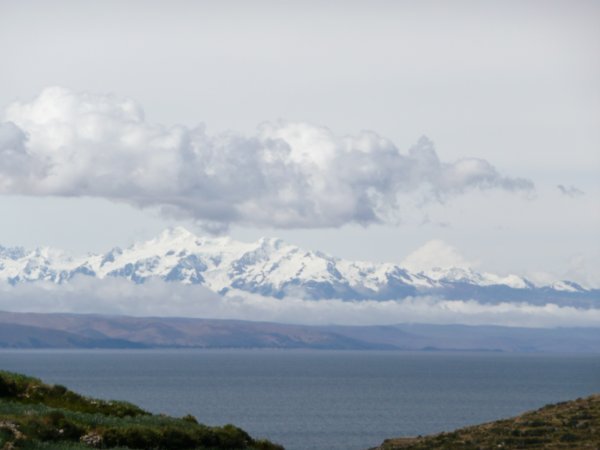 Titicaca and mountains