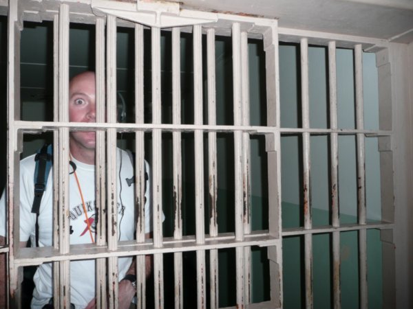 Steve in Alcatraz