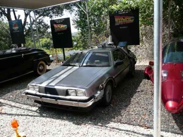 The Delorean from Back to the Future!