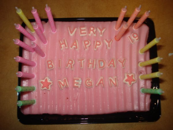 Happy Birthday Megan!