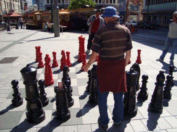 Homeless chess...