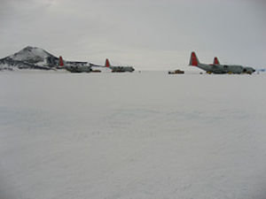 Ice airfield