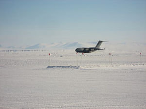 Ice airfield
