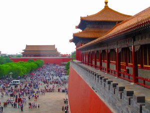 Beijing - Xian, China May 2017 - Forbidden City