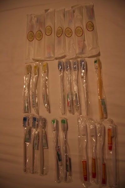 My toothbrush collection
