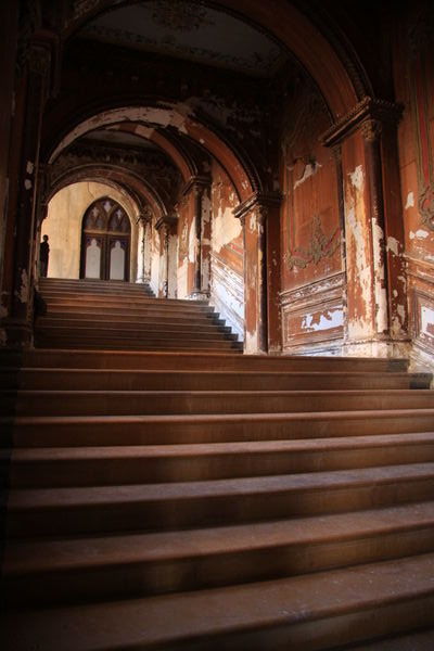 Staircase in Prag Mahal