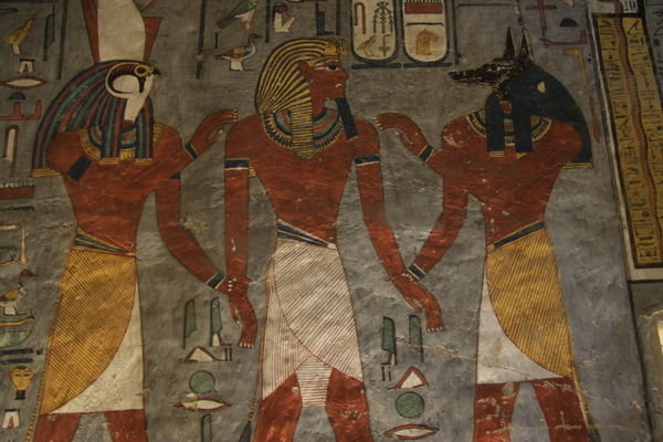 Painting in the Tomb of Ramses I