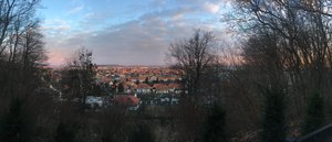 View of Wernigerode in the morning