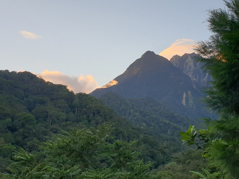 View towards Mount Kinabalu I