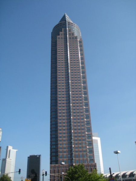 The Messeturm in Frankfurt