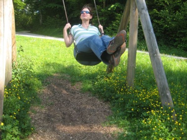 Me on a swing