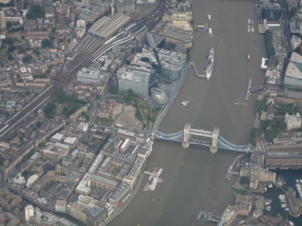 Flying over London I