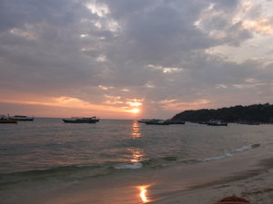 Sunset at Serendipity Beach