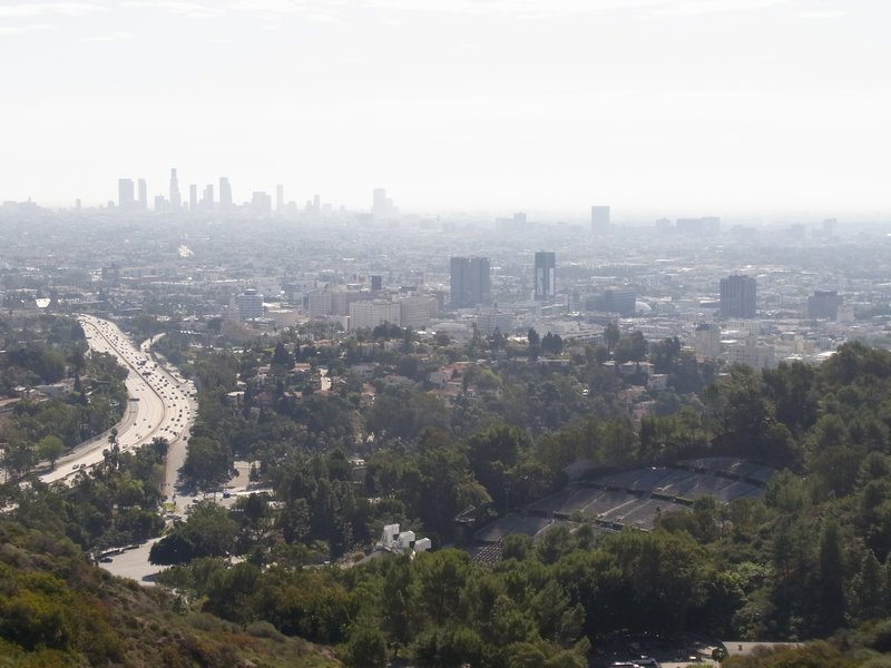 View from Mulholland Drive