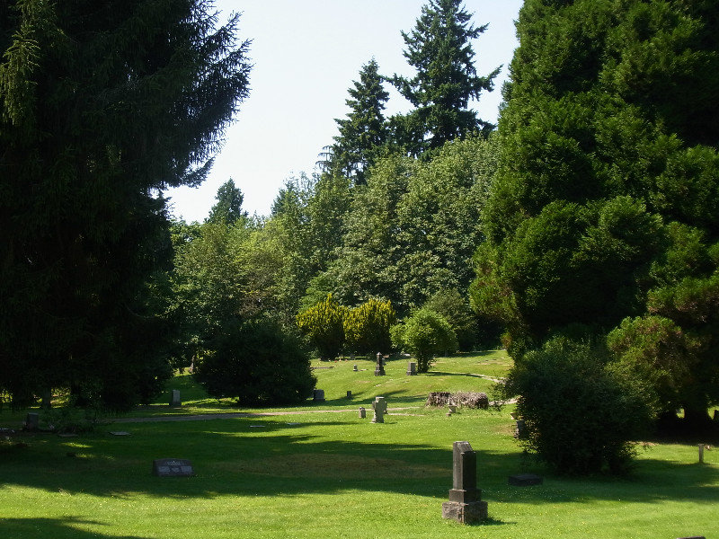 Old cemetery in Bothell