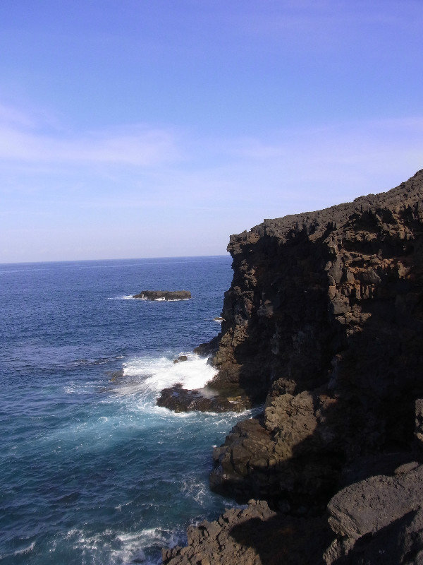Cliffs close to El Golfo