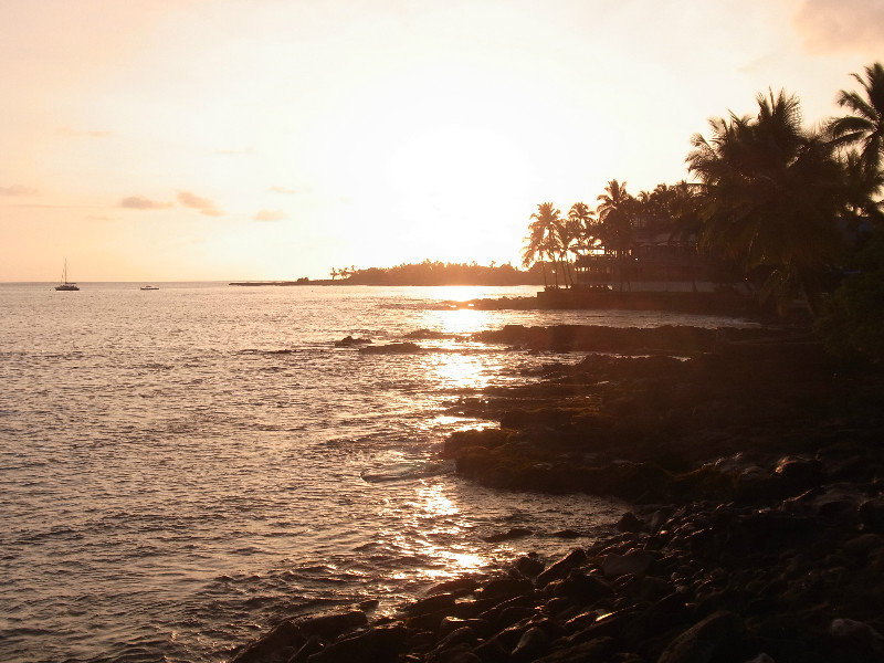 Sunset in Kailua-Kona