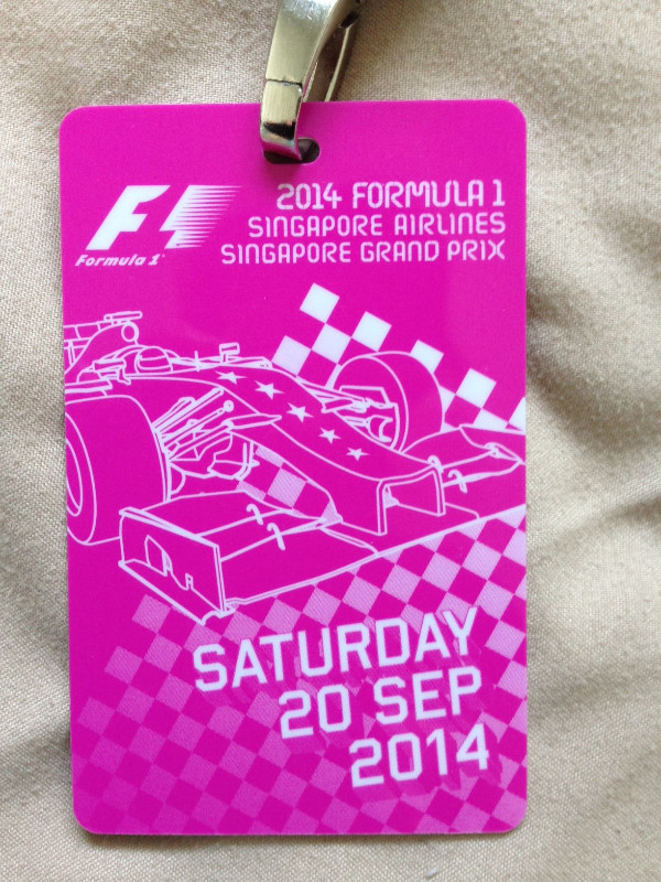 Formula One Singapore 2014