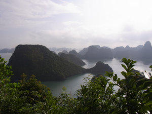 One of the trip highlights: Halong Bay