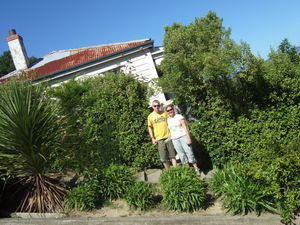 Cat and Big G on the Steepest Street 