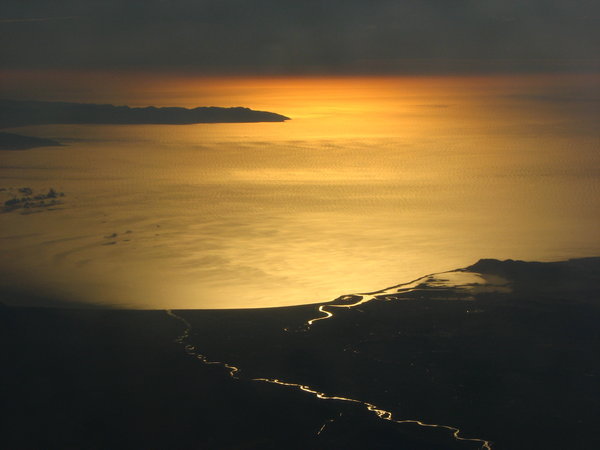 Sunrise over Christchurch