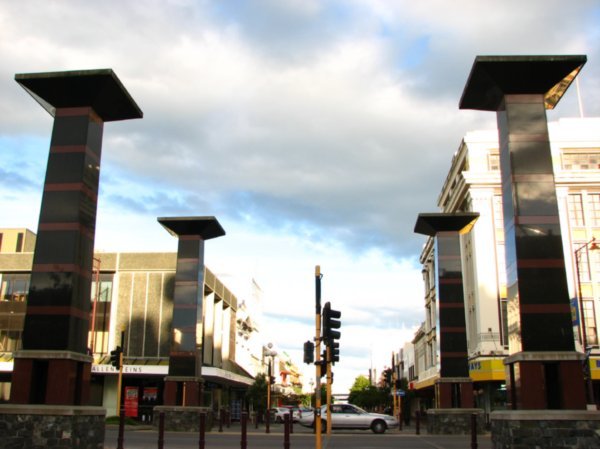 Pillars in INvercargill City