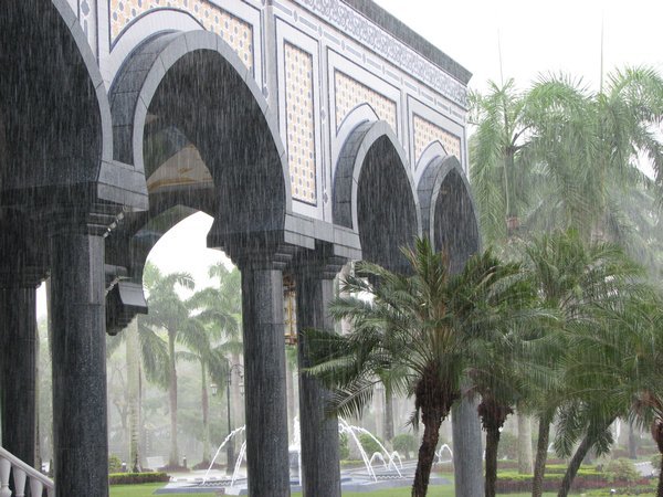 Summer Rain At In Brunei