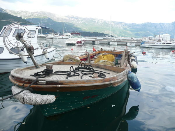 boat in Montenegro