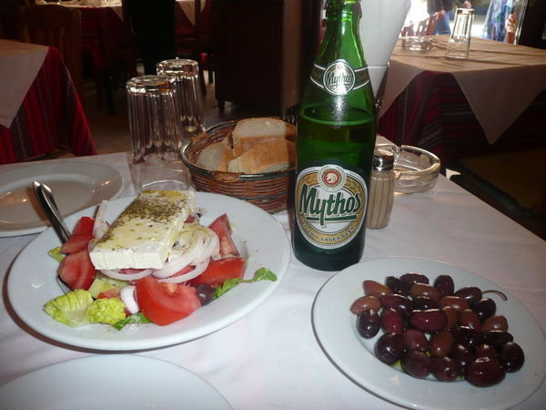 mmm greek food!