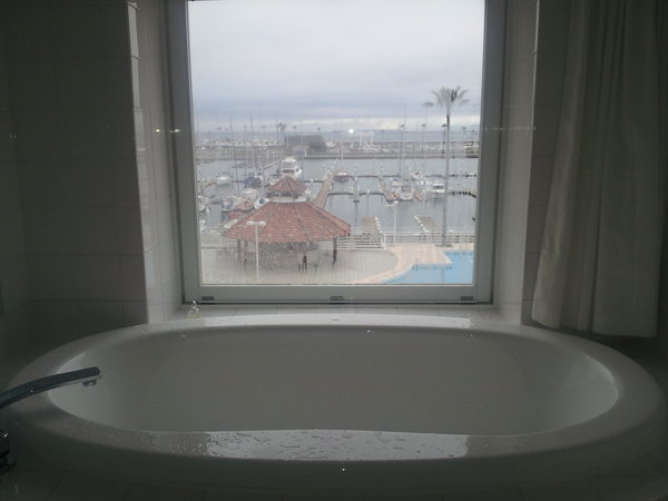 bath with a view
