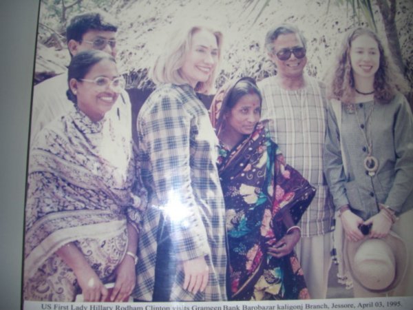 Yunus & Hillary & Chelsea