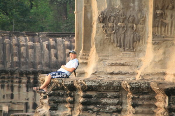 Hanging at Angkor