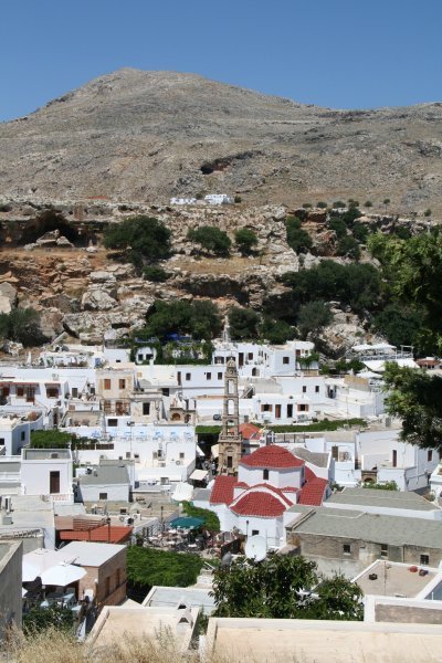 Town of Lindos